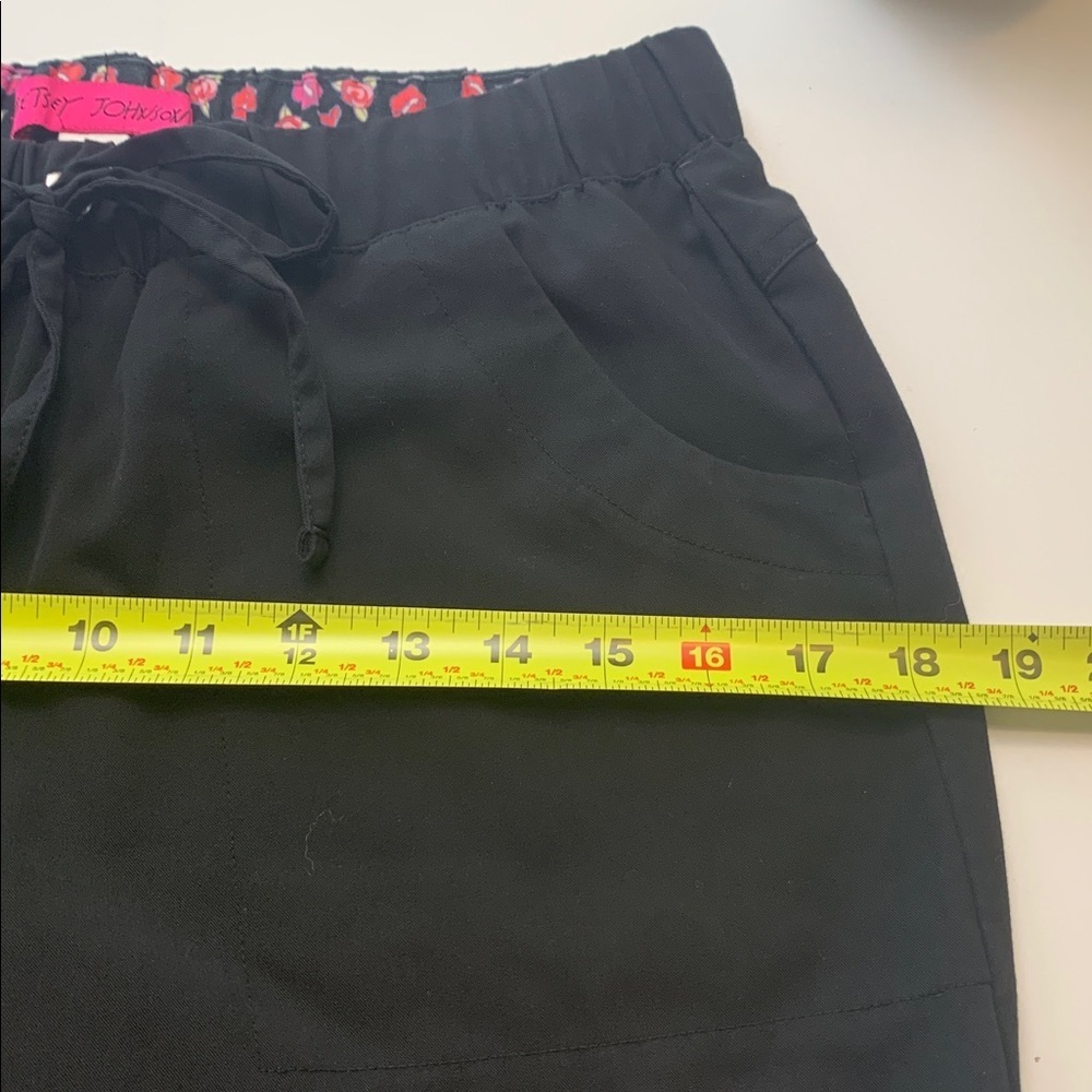 Betsey Johnson Black Casual Track Pant - Picture 6 of 10